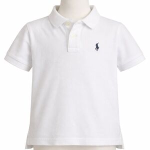 Ralph Lauren 4T Kids Polo Shirt in White